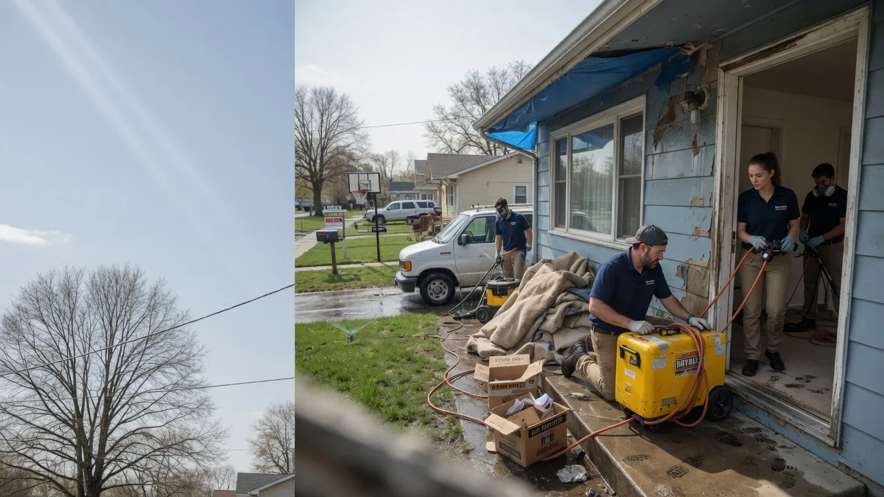 Basement Flood Cleanup in University Park, IL near me